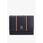 Tommy Hilfiger Th Kadın Icon Üç Katlı Corp Lacivert Cüzdan