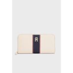 Tommy Hilfiger TH LEGACY LARGE ZA Kadın beyaz Cüzdan AW0AW16921AA8