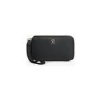 Tommy Hilfiger Th Logotape Compact Cüzdan - Siyah