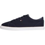 Tommy Hilfiger TH LOW PROFILE VULC CANVAS Kadın Spor Ayakkabı, Space Blue, 40