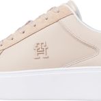 Tommy Hilfiger TH PLATFORM COURT SNEAKER NBK Kadın Spor Ayakkabı, Pembe, 39