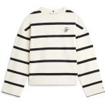 Tommy Hilfiger Th Scrıpt Mdrn Terry Swtshrt Kadın Bej Kazak - Ww0ww48431