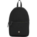 Tommy Hilfiger TH SPRING BACKPACK Kadın Sırt Çantası, Siyah, Tek Beden