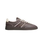 Tommy Hilfiger The Greenwich Edge Leather Kadın Spor Ayakkabı, Black Walnut, 37