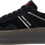 Tommy Hilfiger THE GREENWICH FLATFORM ELEVATED Kadın Spor Ayakkabı, Siyah, 40