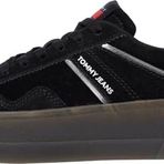 Tommy Hilfiger THE GREENWICH FLATFORM ELEVATED Kadın Spor Ayakkabı, Siyah, 41