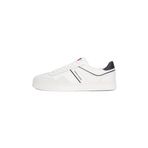 Tommy Hilfiger THE GREENWICH LEATHER Erkek Spor Ayakkabı, Beyaz, 44