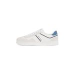 Tommy Hilfiger THE GREENWICH LEATHER Erkek Spor Ayakkabı, Mavi, 44