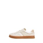 Tommy Hilfiger THE GREENWICH MIX MEDIA Kadın Spor Ayakkabı, Bej, 39