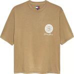 Tommy Hilfiger Tjm 90S Bılls Ss Tee Erkek Bej T-Shirt - Dm0dm22332