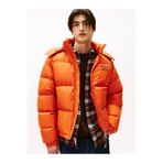 Tommy Hilfiger TJM Alaska Kuş Tüyü Şişme Erkek Turuncu Mont DM0DM22036SZZ