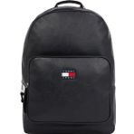 Tommy Hilfiger TJM CITY COLLEGE DOME BACKPACK Erkek Sırt Çantası, Siyah, Tek Beden