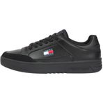 Tommy Hilfiger TJM CUPSOLE LEATHER Erkek Spor Ayakkabı, Black, 41