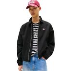 Tommy Hilfiger TJM ESSENTIAL FLAG JACKET Erkek Ceket, Siyah, M