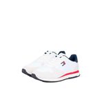 Tommy Hilfiger TJM Eva Runner Deri Spor Ayakkabı, 44, EM0EM01649, Mavi, Erkek