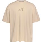 Tommy Hilfiger Tjm Ovz Signature Gd Tee Bej Erkek T-shirt
