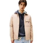 TOMMY HILFIGER TJM PADDED TECH CORD OVERSHIRT Erkek Gömlek, Bej, L