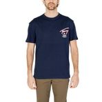 Tommy Hilfiger Tjm Reg 3D Street Signtr Tee Ext Mavi Erkek T-shirt