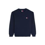 Tommy Hilfiger TJM Reg Badge Crew Ext Mavi Erkek Sweatshirt