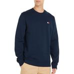 Tommy Hilfiger TJM Reg Badge Crew Ext Mavi Erkek Sweatshirt