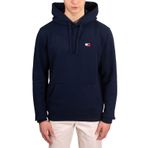 Tommy Hilfiger TJM Reg Badge Hoodie EXT Mavi Erkek Sweatshirt