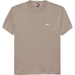 Tommy Hilfiger Tjm Reg Badge Tee Ext Erkek Gri T-Shirt - Dm0dm22667