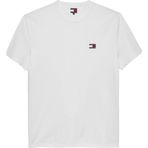 TOMMY HILFIGER TJM REG BADGE TEE EXT Erkek T-shirt, Ecru, L