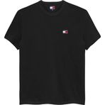 Tommy Hilfiger TJM Reg Badge Tee Ext Siyah Erkek T-shirt