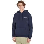 Tommy Hilfiger TJM Reg Entry Graphic Lacivert Hoodie Erkek Sweatshirt