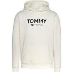 Tommy Hilfiger TJM Reg Essntl Hoodie Beyaz Erkek Sweatshirt