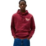 TOMMY HILFIGER TJM REG FONT PLAY HOODIE EXT Erkek Sweatshirt, Kırmızı, M