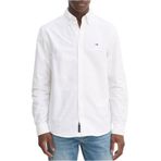 Tommy Hilfiger TJM REG OXFORD SHIRT EXT Erkek Gömlek, Beyaz, S