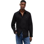 Tommy Hilfiger TJM REG POPLIN SHIRT Shirts Erkek BLACK S