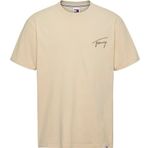 Tommy Hilfiger Tjm Reg Signature Tee Ext Bej Erkek T-shirt