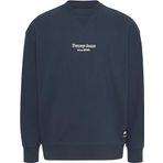 Tommy Hilfiger Tjm Rlx Essential Graphic 2 Crew Mavi Erkek Sweatshirt