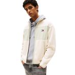 Tommy Hilfiger TJM RLX FZ POLAR FLEECE EXT Erkek Sweatshirt, Bej, M