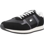 TOMMY HILFIGER TJM RUNNER CASUAL Erkek Spor Ayakkabı, Siyah, 41