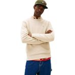 TOMMY HILFIGER TJM SLIM ESS SWEATER EXT Erkek Kazak, Gulf Sand, L
