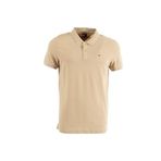 TOMMY HILFIGER TJM SLIM PLACKET POLO EXT Erkek T-shirt, Gulf Sand, L