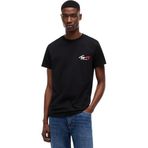 Tommy Hilfiger TJM SLIM SIGN CHEST SS TEE EXT T-Shirts Erkek BLACK S