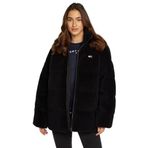 Tommy Hilfiger TJM VAIL TEDDY PUFFER EXT Erkek Ceket, Siyah, XL