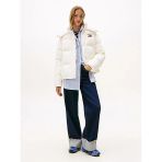 Tommy Hilfiger Tjw Alaska Grid Kuş Tüyü Kadın Beyaz Mont Dw0dw21623ybh