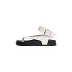 Tommy Hilfiger TJW ANKLE STRAP SANDAL Kadın Sandalet, Beyaz, 37