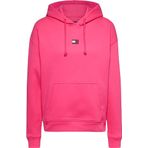 Tommy Hilfiger TJW BXY Badge Hoodie Pembe Kadın Sweatshirt