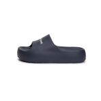 Tommy Hilfiger Tjw Chunky Flatform Slide Kadın Terlik, Mavi, 37/38