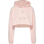 Tommy Hilfiger TJW CRP ESS 1 Embro Hoodie Pembe Kadın Sweatshirt