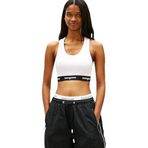 Tommy Hilfiger TJW CRP TAPE BRA TOP Kadın T-shirt, Black, L