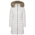 Tommy Hilfiger Tjw Essential Hooded Down Kapüşonlu Kadın Mont - XS - Beyaz