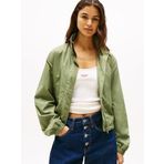 Tommy Hilfiger TJW ESSENTIAL JACKET EXT Kadın Ceket, Yeşil, L