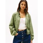 Tommy Hilfiger TJW ESSENTIAL JACKET EXT Kadın Ceket, Yeşil, S
